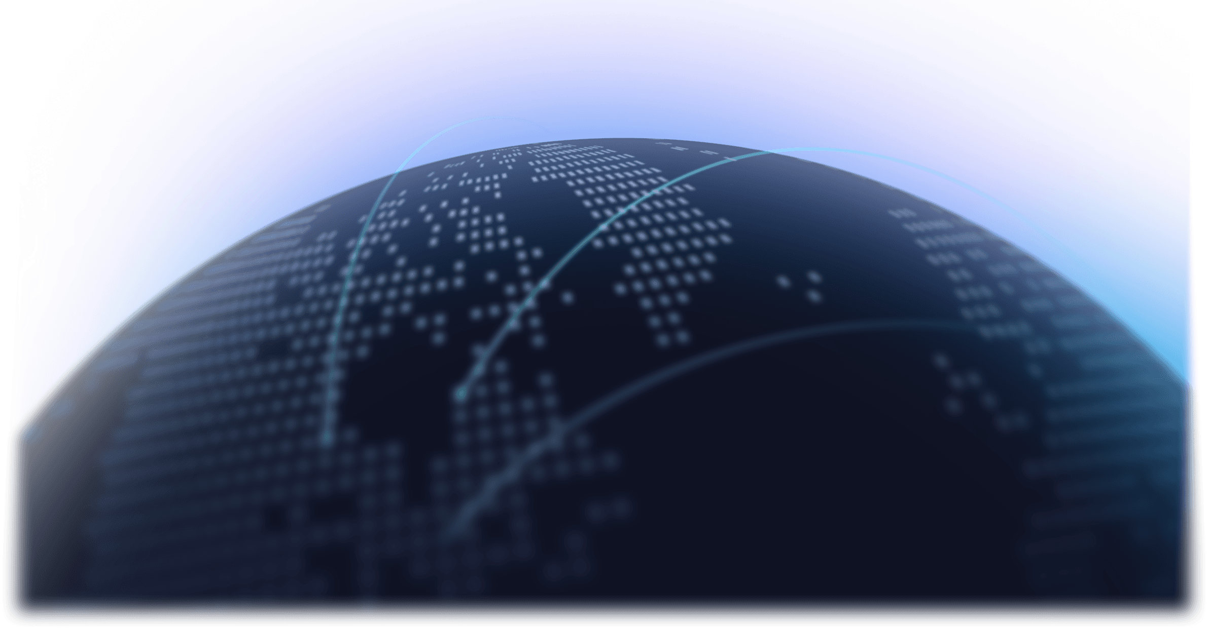 A digitized globe